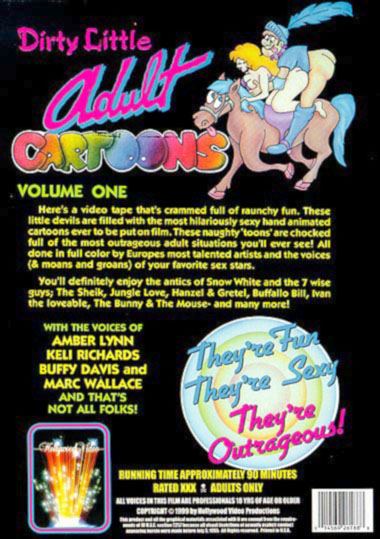 Mobile Cell Porn - Dirty Little Adult Cartoons DVD $14.94